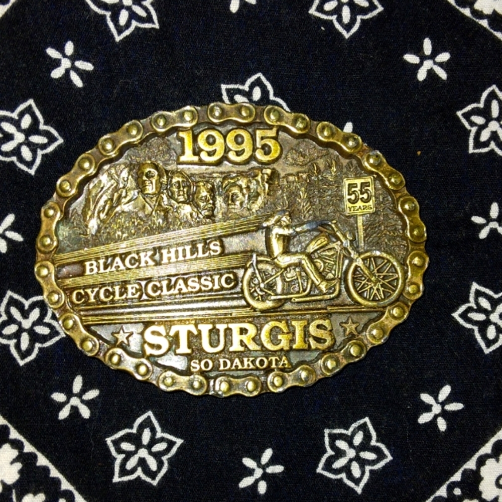 Sturgis 55th anniversary buckle